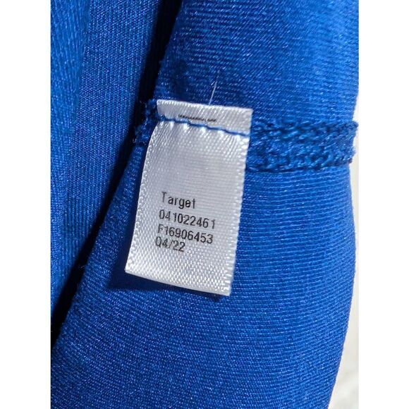 All In Motion Men's Bright Blue Short-Sleeve Polyester Crew-Neck T-Shirt Size XL - Picture 5 of 5